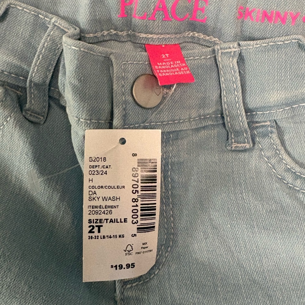 The Children's Place Light Blue Skinny Jeans